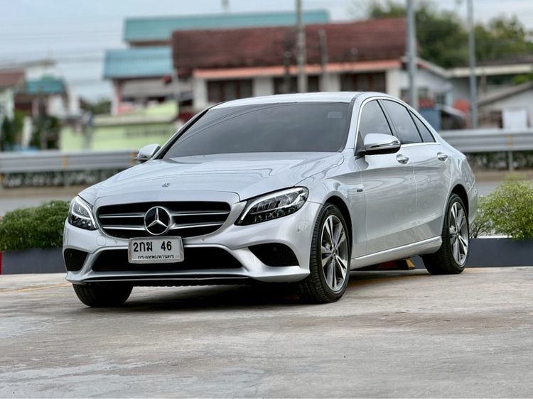 Mercedes-Benz C-Class 2019 C300e Sedan ไฮบริด ไม่ติดแก๊ส เกียร์อัตโนมัติ เทา รูปที่ 3