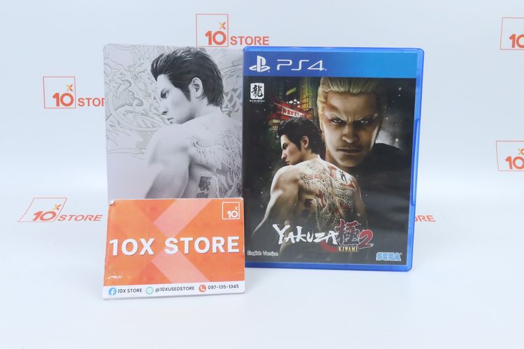 แผ่นเกม PS4 Yakuza Kiwami