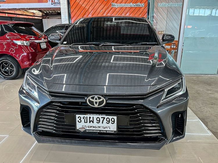 Toyota Yaris ATIV 2022 1.2 Smart Sedan เบนซิน ไม่ติดแก๊ส เกียร์อัตโนมัติ เทา รูปที่ 2