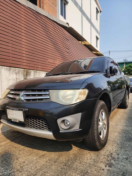 Mitsubishi Triton 2014 2.4 GLX Pickup เบนซิน LPG เกียร์ธรรมดา ดำ