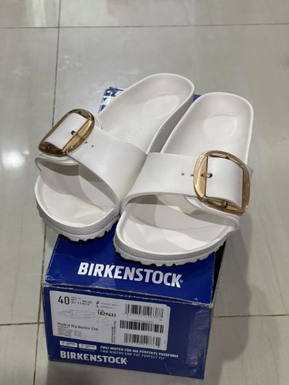 Birkenstock Madrid EVA Big Buckle สี Eggshell size.40 กล่องครบ