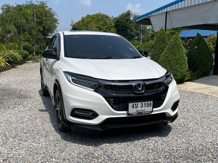 Honda HR-V 2018 1.8 RS Utility-car เบนซิน ไม่ติดแก๊ส เกียร์อัตโนมัติ ขาว