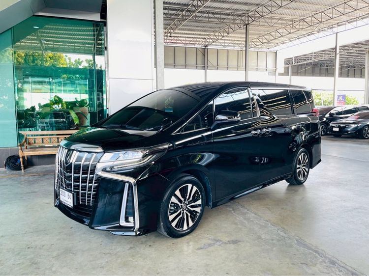 รถ Toyota Alphard 2.5 S C-Package สี ดำ