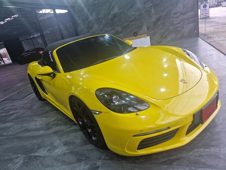 Porsche 718 2020 2.0 Boxster Sedan เบนซิน ไม่ติดแก๊ส เกียร์อัตโนมัติ เหลือง รูปที่ 2