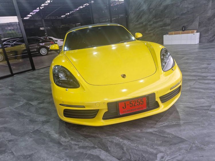 Porsche 718 2020 2.0 Boxster Sedan เบนซิน ไม่ติดแก๊ส เกียร์อัตโนมัติ เหลือง รูปที่ 3