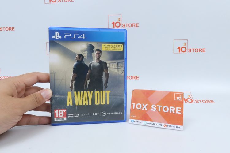 แผ่นเกม PS4 A WAY OUT