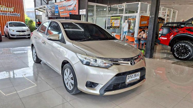 Toyota Vios 2013 1.5 G Sedan เบนซิน ไม่ติดแก๊ส เกียร์อัตโนมัติ เทา รูปที่ 3