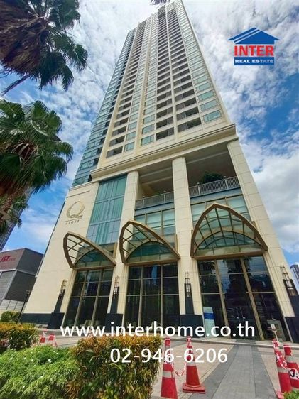 คอนโดมิเนียม 45.79 ตร.ม. คิวคอนโด อโศก แยกอโศก-เพชรบุรีตัดใหม่ ถนนเพชรบุรี ถนนอโศก-พระราม9 เขตราชเทวี กรุงเทพมหานคร รูปที่ 3