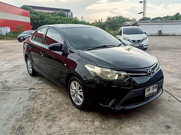 Toyota Vios 2015 1.5 J Sedan เบนซิน ไม่ติดแก๊ส เกียร์อัตโนมัติ ดำ รูปที่ 3