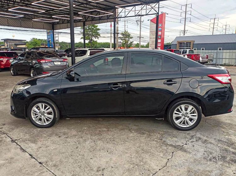 Toyota Vios 2015 1.5 J Sedan เบนซิน ไม่ติดแก๊ส เกียร์อัตโนมัติ ดำ รูปที่ 4