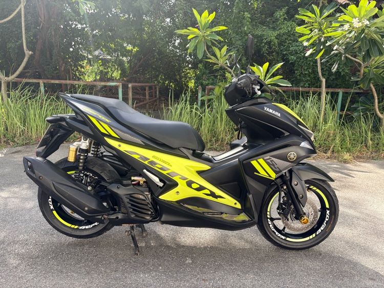 Yamaha Aerox ปี18 เอกสารครบ ภาษี70 รถสวยพร้อมใช้