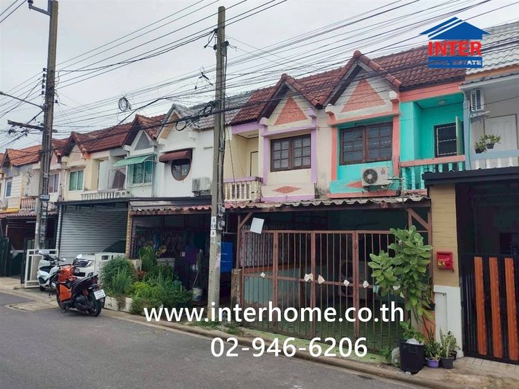 ทาวน์เฮ้าส์ 2 ชั้น 16 ตร.ว. หมู่บ้านพิบูลย์ทรัพย์1 ซอยเลียบวารี27 ถนนเลียบวารี ถนนสุวินทวงศ์ เขตหนองจอก กรุงเทพมหานคร รูปที่ 2