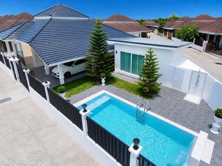 ตกแต่งครบ บ้านเดี่ยวพลูวิลล่าพัทยาผ่อนตรงเจ้าของได้ (ซอยสยามคันทรีคลับ)
