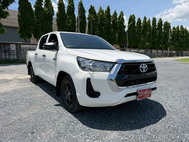 Toyota Hilux Revo 2022 Double Cab 2.4 Entry Z Edition Pickup ดีเซล ไม่ติดแก๊ส เกียร์อัตโนมัติ ขาว รูปที่ 3