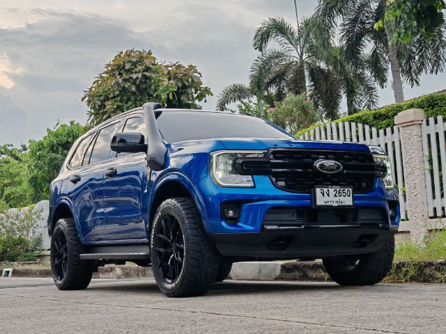 Ford Everest 2024 2.0 Titanium Sport Utility-car ดีเซล ไม่ติดแก๊ส เกียร์อัตโนมัติ น้ำเงิน รูปที่ 4