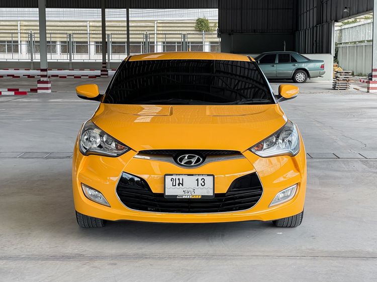 Hyundai Veloster 2014 1.6 Sedan เบนซิน ไม่ติดแก๊ส เกียร์อัตโนมัติ เหลือง รูปที่ 3