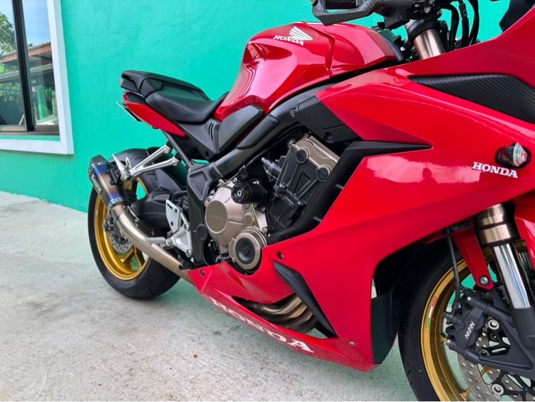 Honda CBR650R สีแดง ปี2020 รูปที่ 8