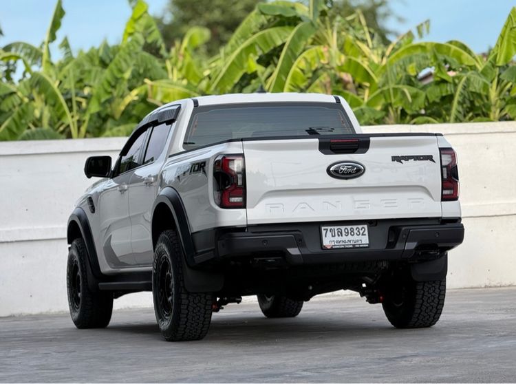 Ford Ranger 2023 Raptor 2.0 Bi-Turbo 4WD Pickup ดีเซล ไม่ติดแก๊ส เกียร์อัตโนมัติ ขาว รูปที่ 4