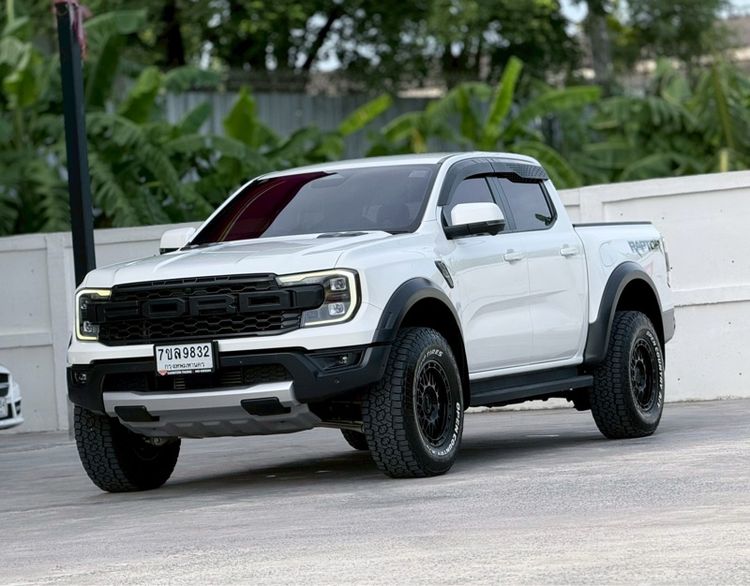 รถ Ford Ranger Raptor 2.0 Bi-Turbo 4WD สี ขาว