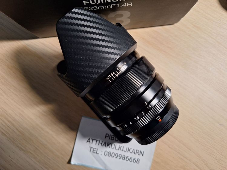 สภาพใหม่มากๆ เลนส์ Fuji XF 23mm F1.4R Lens Fujifilm Fujinon อดีตประกันศูนย์ไทย Street Cafe