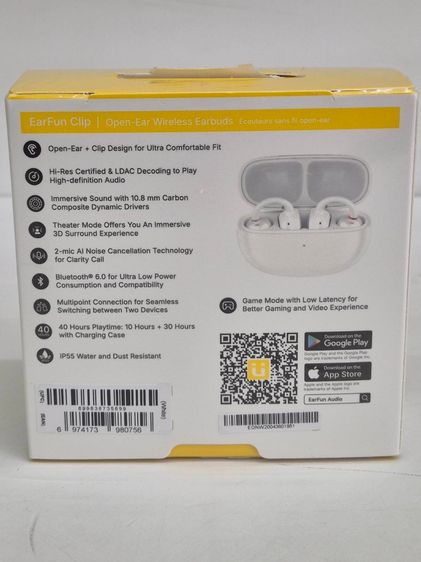 EarFun Clip Open-Ear Wireless Earbuds ของใหม่ ยังไม่แกะกล่อง รูปที่ 3
