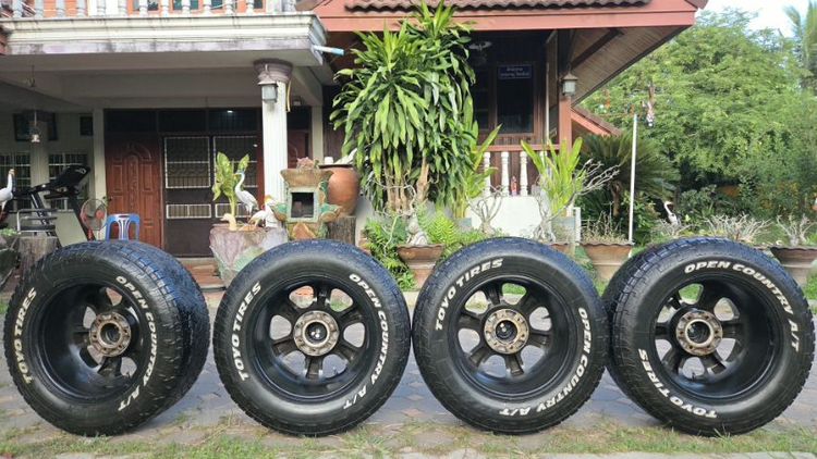 ล้อแม็ก FUEL-BEAST 18×9 ออฟเซ็ต1 HUB: 108mm PCD: 6×139.7 พร้อมยาง TOYO at3 265 65 r18 ปี1424 รูปที่ 15