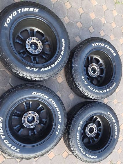 ล้อแม็ก FUEL-BEAST 18×9 ออฟเซ็ต1 HUB: 108mm PCD: 6×139.7 พร้อมยาง TOYO at3 265 65 r18 ปี1424 รูปที่ 2