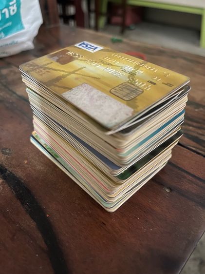 บัตรพินโฟนและบัตรเครดิต ของสะสม รูปที่ 7