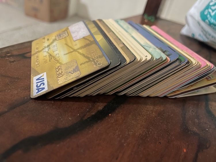 บัตรพินโฟนและบัตรเครดิต ของสะสม รูปที่ 8