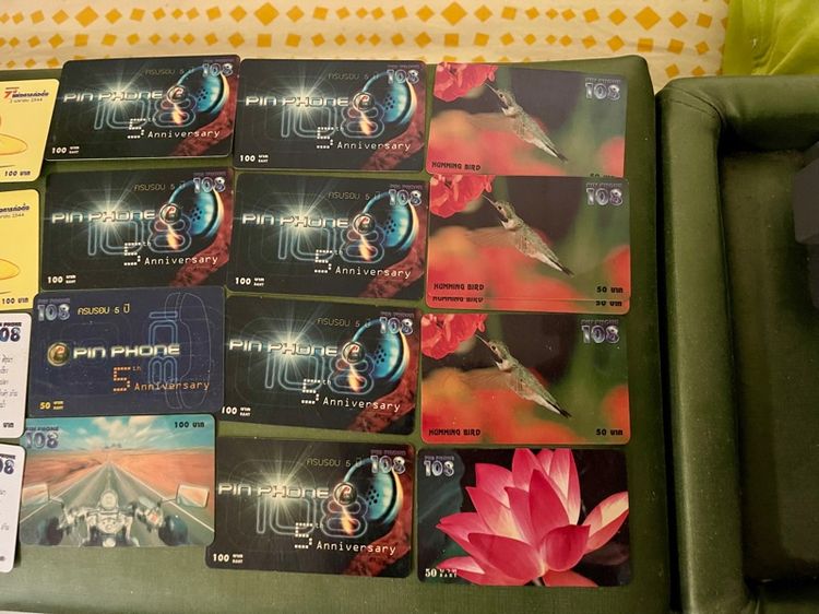 บัตรพินโฟนและบัตรเครดิต ของสะสม รูปที่ 4