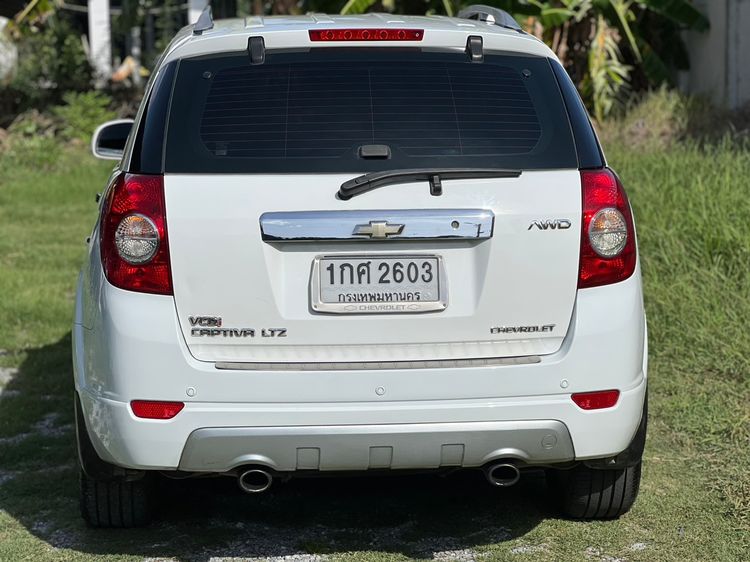 Chevrolet Captiva 2013 2.0 LTZ 4WD Utility-car ดีเซล ไม่ติดแก๊ส เกียร์อัตโนมัติ ขาว รูปที่ 4
