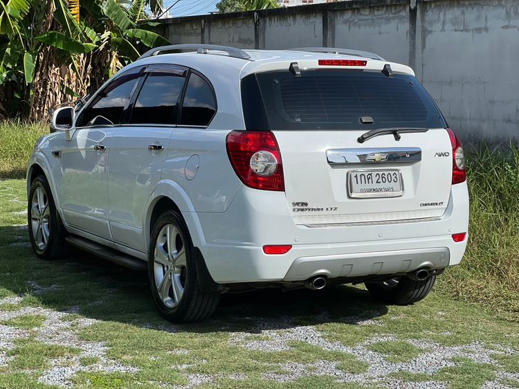 Chevrolet Captiva 2013 2.0 LTZ 4WD Utility-car ดีเซล ไม่ติดแก๊ส เกียร์อัตโนมัติ ขาว รูปที่ 3