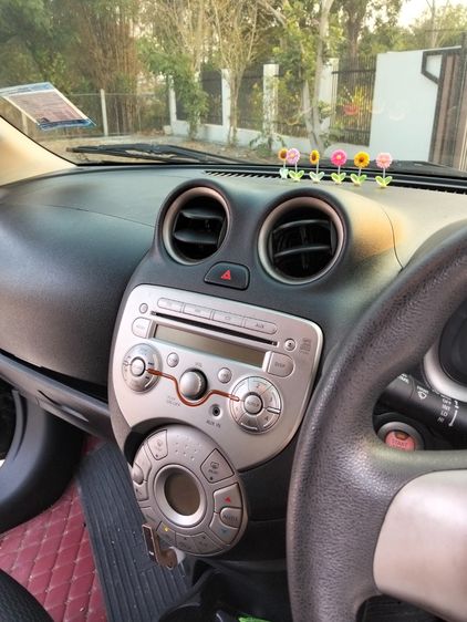 Nissan March 2012 1.2 VL Sedan เบนซิน เกียร์อัตโนมัติ ดำ รูปที่ 3