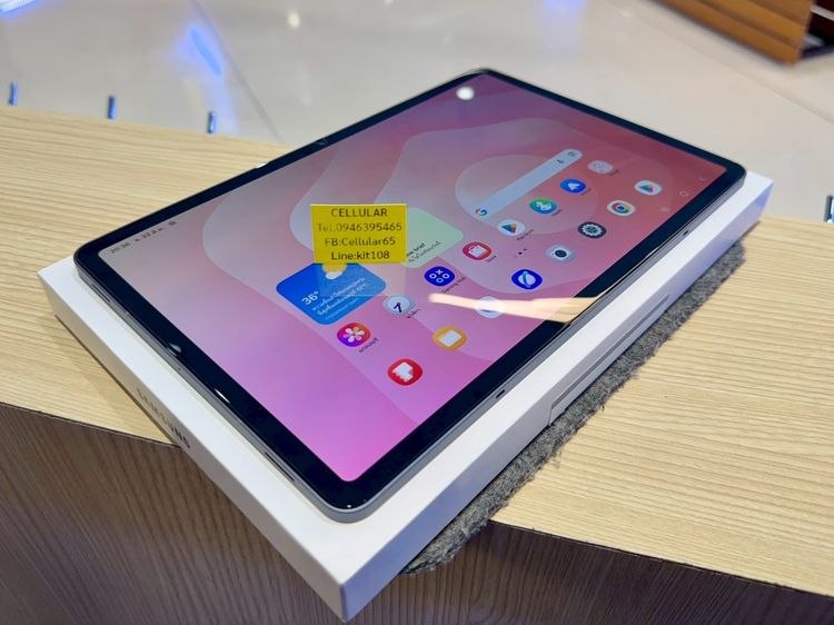 (ติดจอง)Samsung Tab S11 128GB WiFi ประกันศูนย์3เดือน สภาพสวยมาก ครบกล่อง รูปที่ 6