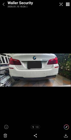 BMW Series 5 2015 525d Sedan ดีเซล ไม่ติดแก๊ส เกียร์อัตโนมัติ ขาว รูปที่ 3