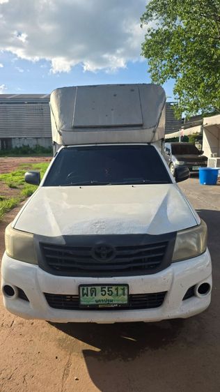 Toyota Hilux Vigo 2012 2.7 Pickup เบนซิน LPG เกียร์ธรรมดา ขาว รูปที่ 4