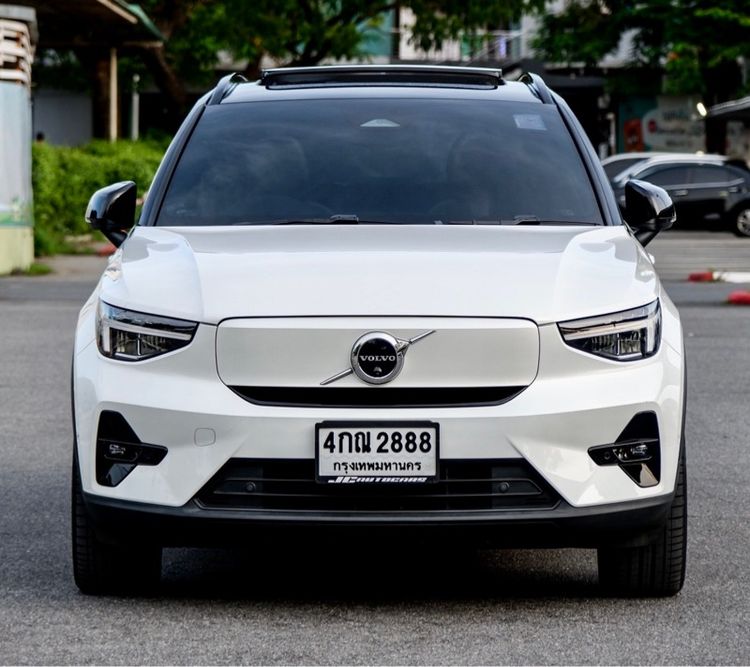 Volvo XC40 2023 Recharge Pure Electric RWD Sedan ไฟฟ้า ไม่ติดแก๊ส เกียร์อัตโนมัติ ขาว รูปที่ 2