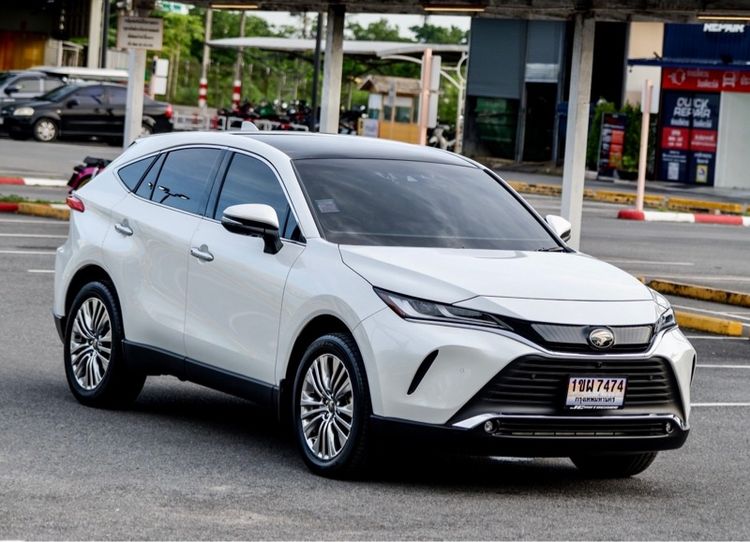 Toyota Harrier 2024 2.5 Hybrid Premium Utility-car ไฮบริด ไม่ติดแก๊ส เกียร์อัตโนมัติ ขาว รูปที่ 3