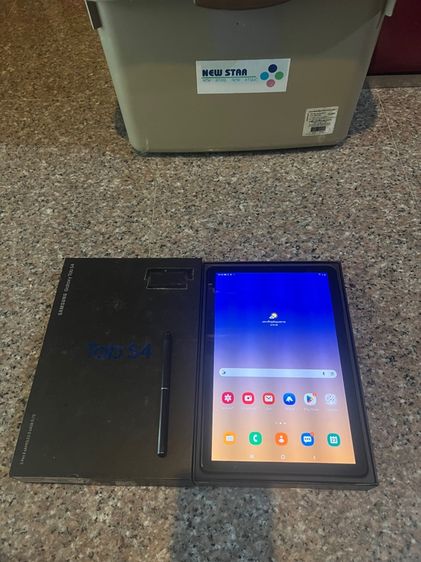 ขายSamsungTabS4สีBlack64กิ๊กLTEใส่ซิมได้มีกล่องจอสวยกริปหายากสภาพสวยๆถูกมากกกก