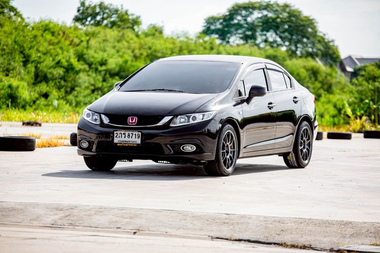 Honda Civic 2016 1.8 S i-VTEC Sedan เบนซิน เกียร์อัตโนมัติ ดำ