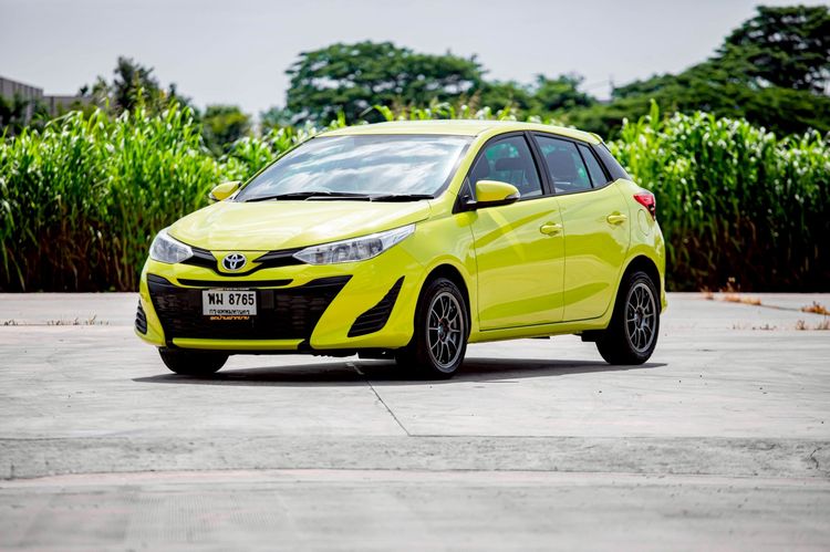 Toyota Yaris ATIV 2019 1.2 Entry Sedan เบนซิน เกียร์อัตโนมัติ เขียว รูปที่ 3