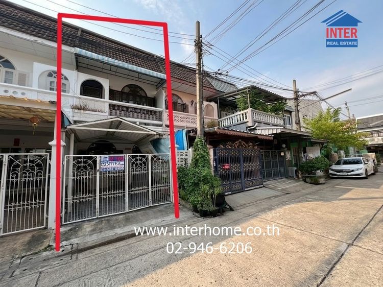 ทาวน์เฮ้าส์ 2 ชั้น 18 ตร.ว. หมู่บ้านฐิติพร 2 ซอยรามคำแหง120 ถนนรามคำแหง เขตสะพานสูง กรุงเทพมหานคร