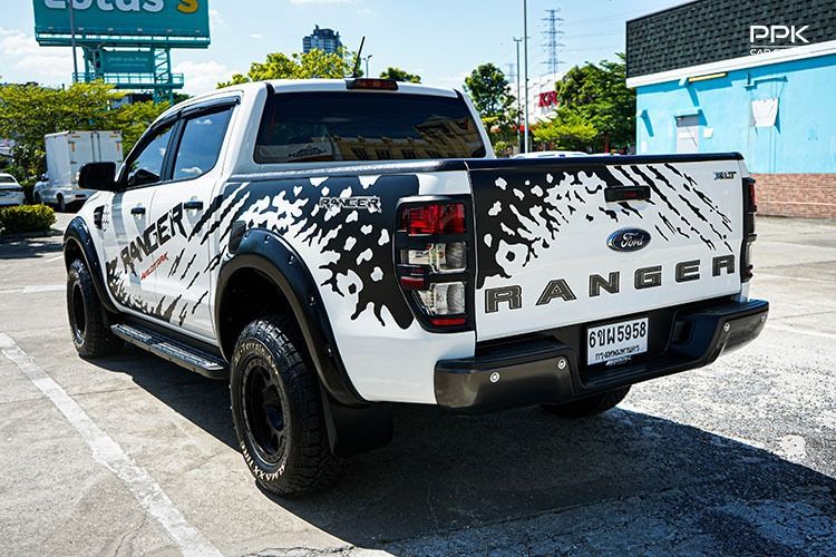 Ford Ranger 2020 2.2 Hi-Rider XLT Pickup ดีเซล ไม่ติดแก๊ส เกียร์อัตโนมัติ ขาว รูปที่ 4