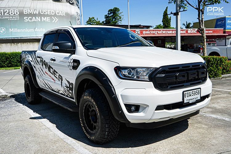Ford Ranger 2020 2.2 Hi-Rider XLT Pickup ดีเซล ไม่ติดแก๊ส เกียร์อัตโนมัติ ขาว รูปที่ 3