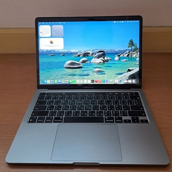 Apple Macbook Pro 13 Inch ไม่ใช่ 16 กิกะไบต์ แมค โอเอส USB MacBook Pro 13" M1 2020 มือสอง Unified Memory 16gb SSD 256gb, Cycle Count  221 Maximum Capacity 96 Percent