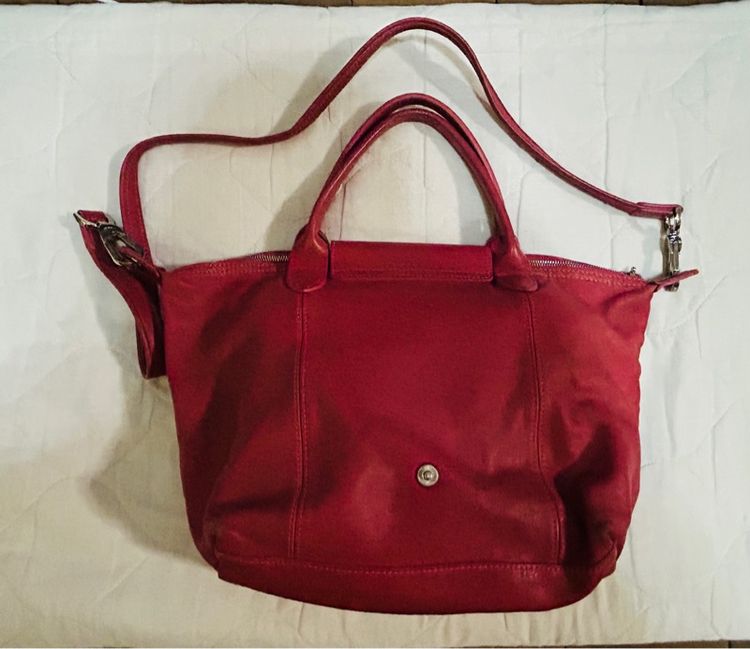 ไม่ระบุ ชมพู หนังแท้ Longchamp กระเป๋า