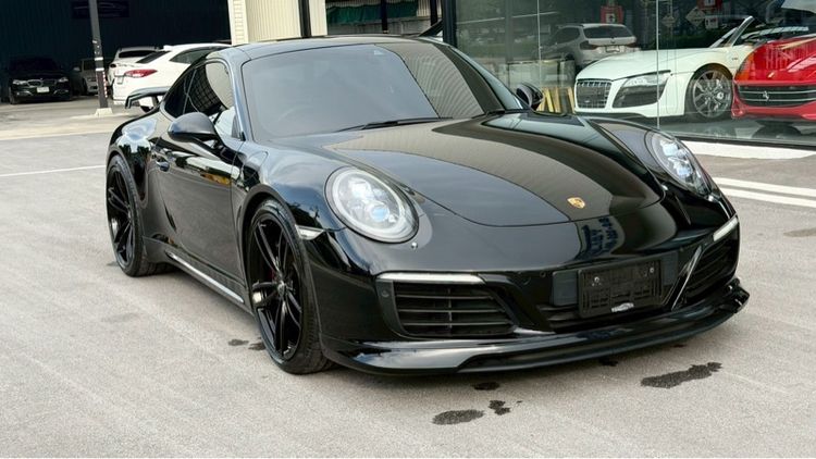 รถ Porsche 911 3.0 4S 4WD สี ดำ