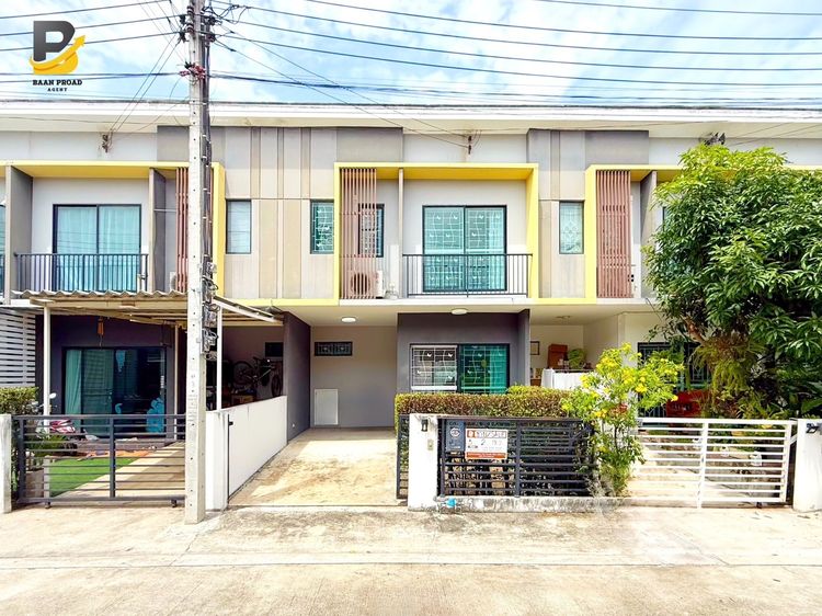 ขายถูกที่สุด ในโครงการ ทาวน์โฮม หมู่บ้านเดอะ คอนเนค ดอนเมือง-เทิดราชัน The Connect Don Mueang-Thoet Rachan ทาวน์โฮมใกล้รถไฟฟ้า และสนามบินด
