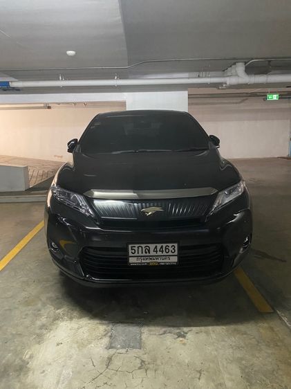 Toyota Harrier 2018 2.5 Hybrid E-Four 4WD Utility-car เบนซิน เกียร์อัตโนมัติ ดำ รูปที่ 2