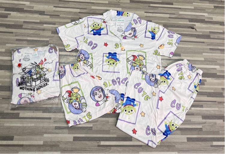 ชุดนอน3 ชิ้น toy story ผ้าเนื้อนิ่มใส่นอนสบาย รูปที่ 5